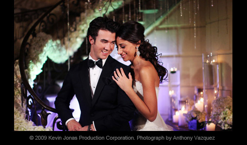 Kevin and Danielle Jonas, a pic from they're wedding it was…